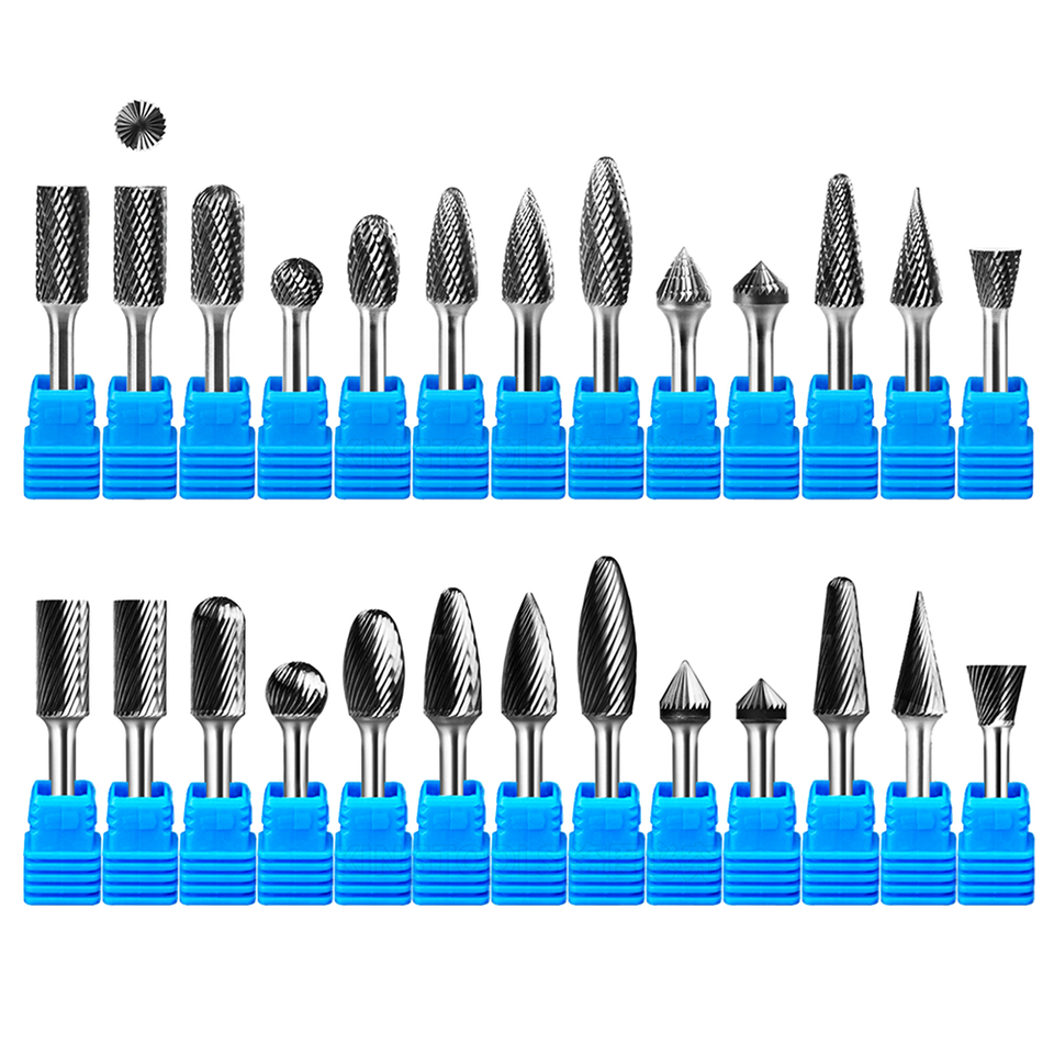 Single & Double Cut Carbide Rotary Burrs 