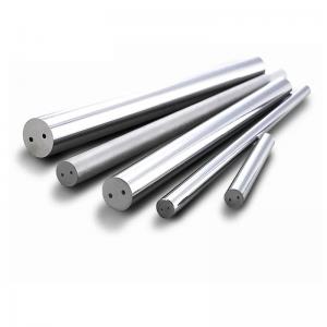 polished tungsten carbide rods blank with 2 straight coolant holes