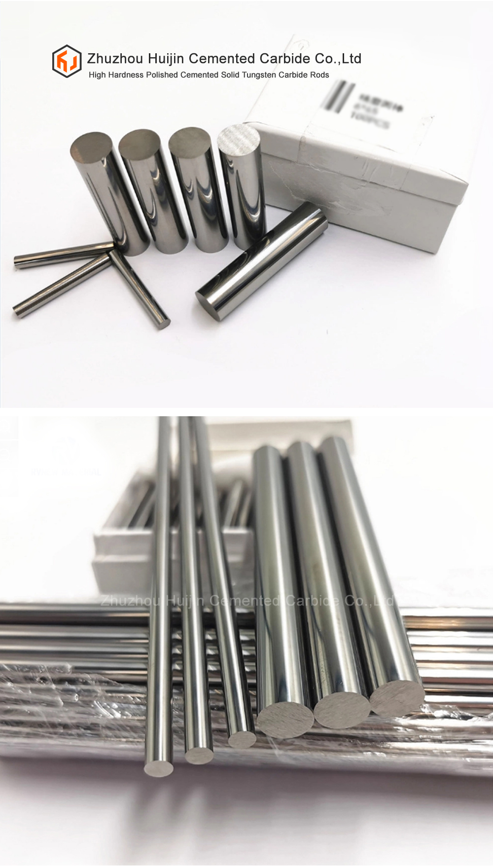 High Hardness customized size K10/K20 Grinding Tungsten Carbide Rods for end mills