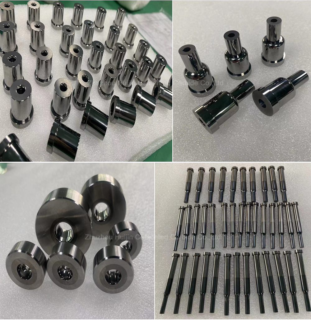 Tungsten carbide cold heading stamping dies 